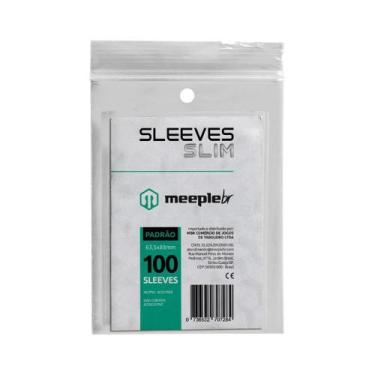 Imagem de Sleeves Slim Padrão 63,5 x 88mm - Meeple BR