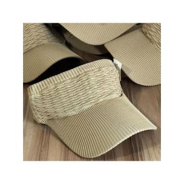 Imagem de Viseira Feminina Uv50 Cores Praia Sol Verão Esportes Passeio - Importa