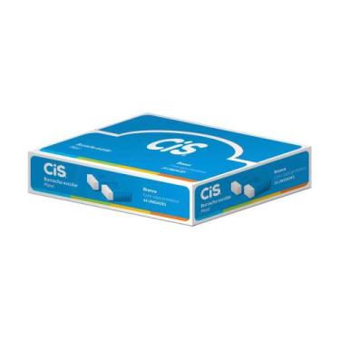 Imagem de Borracha Cis Plast Escolar Branca C/24