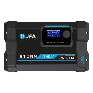 Imagem de Fonte Carregador JFA 120A Storm Lithium Bateria Litio Bivolt
