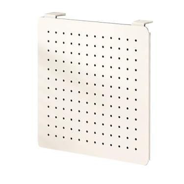 Imagem de Kit de combinação Pegboard – Organizador de mesa com acessórios, perfeito para armazenamento de artesanato, artigos de papelaria e exibição de ornamentos (cor leite, 72 x 36 cm)
