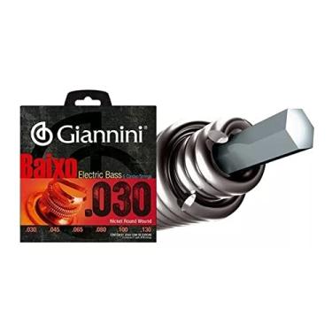 Imagem de ENCORDOAMENTO GIANNINI BAIXO GEEBRL/6 LEVE NIQUEL 0.030