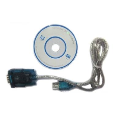 Imagem de Cabo Conversor Adaptador Usb 2.0 Serial Rs232 Db9