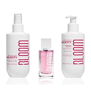 Imagem de Kit Bloom Majesty Body Splash+ Body Cream+ Perfume Capilar