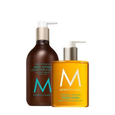 Imagem de Kit Moroccanoil Fragance Originale Hand Wash Body Lotion (2 produtos)