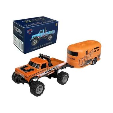 Imagem de Caminhão Monstro RC Off-road Em Escala 1/64, Controle Remoto, Miniatur