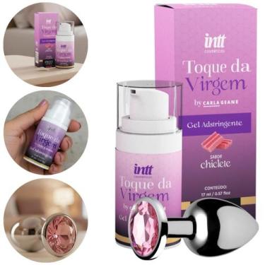 Imagem de Kit Gel Adstringente Toque da Virgem Intt Chiclete 17ml Plug P - Intt 
