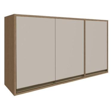 Imagem de Balcão Aéreo de Cozinha Modulada 03 Portas Vitória - Móveis Rimo