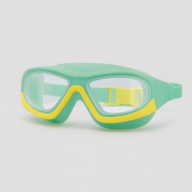 Imagem de Óculos de natação infantil-criança premium-silicone - paidi, Amarelo, 