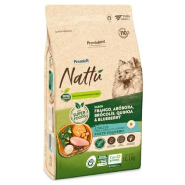 Imagem de PremieR Pet Nattú Ração Seca para Cães Adultos Porte Pequeno Sabor Abóbora 10,1kg