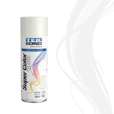 Imagem de Tinta Spray 350ml Tekbond -, BRANCO BRILHANTE - USO GERAL