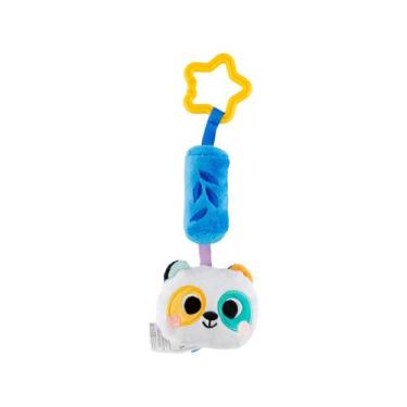Imagem de Brinquedo para Bebê Panda Sininho Zoo Buba, Azul