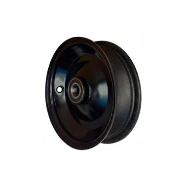 Imagem de Aro Jante Metálica 8" Carrinho Carriola com Rolamento de Esferas 6205 