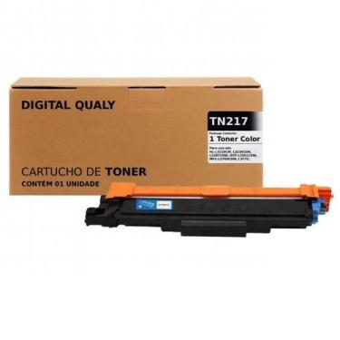 Imagem de Toner Tn217 Ciano P/ Dcpl3551cdw Dcp L3551cdw L3551 3551cdw - Digital 