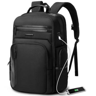 Imagem de Mochila de viagem BANGE Business Durable com laptop USB de 15,6"