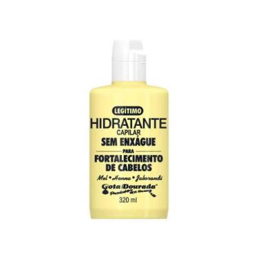 Imagem de Creme Hidratante Capilar Gota Dourada Fortal Sem Enxague 320ml