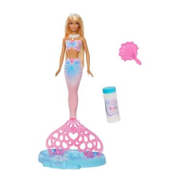 Imagem de Barbie Boneca Fantasía Sereia com Bolhas - Mattel