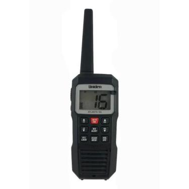 Imagem de Radio VHF Atlantis 155 Marítimo Homologado Anatel - Preto - Uniden