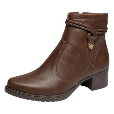 Imagem de Bota Feminina Fecho Pratico Salto Baixo Conforto Mississipi