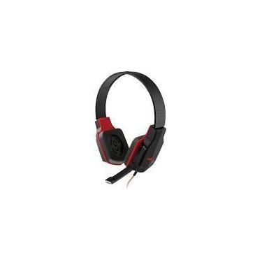 Imagem de Headset Gamer P2 Preto/Vermelho Multilaser - PH073, Preto e Vermelho