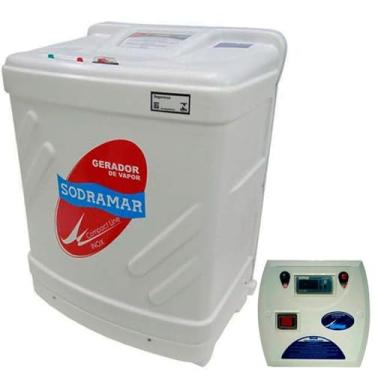Imagem de SODRAMAR Gerador de Vapor Inox para Sauna 6,0Kw 220V Bifásico c/Quadro Digital