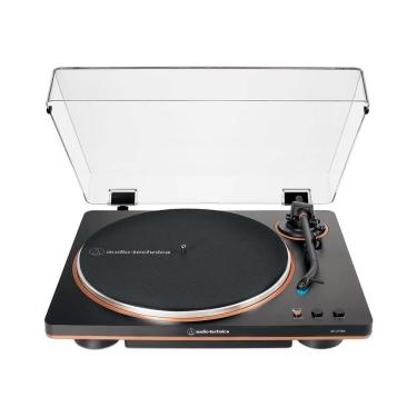 Imagem de Toca Discos Automático Audio Technica AT-LP70X-BZ-C com Pré Amplificador Integrado Bronze