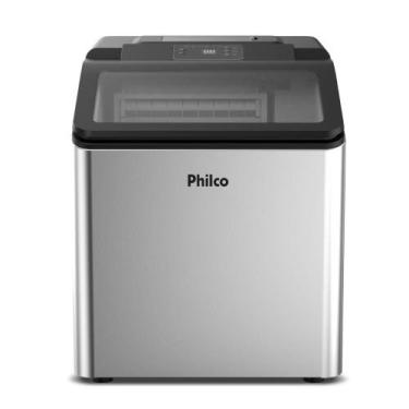 Imagem de Máquina de Gelo Philco Pmg35a Revestimento em Inox, Inox, 220V