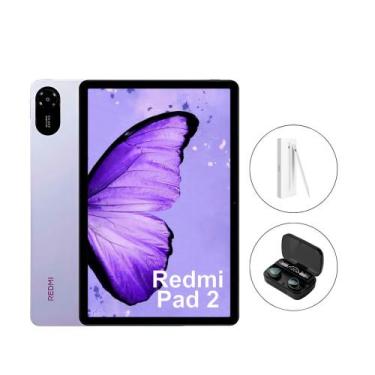 Imagem de Tablet Xaiomi Redmi Pad 2 11'' 256gb 8 + fone + caneta - Xiaomi, roxa