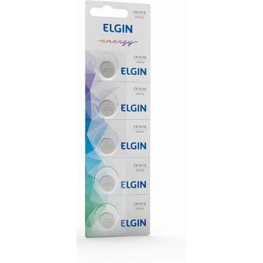Imagem de Pilha Botão Elgin CR1616 3V Lithium com 5 Unidades para Controles e Dispositivos