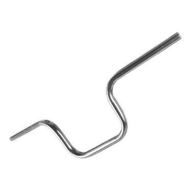 Imagem de Guidão Moto Cbx 250 Twister Cromo Forte Modelo Original com Peso e Ros