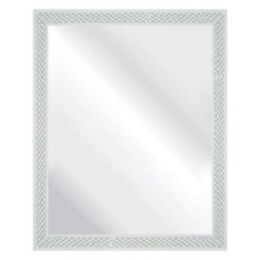 Imagem de Espelho Branco Riscado 47X57cm - Kapos