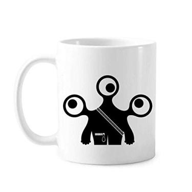 Imagem de Caneca alienígena do monstro alienígena do universo cerâmica xícara de porcelana louça