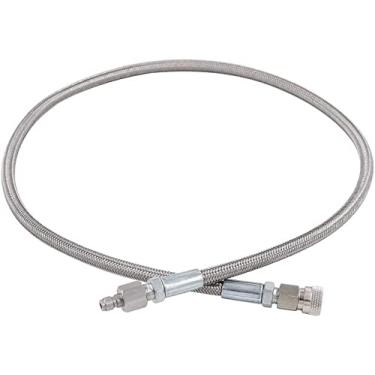 Imagem de TUXING 4500Psi Pcp Paintball Airsoft Fill Whip Mangueira Extensão, 36 polegadas Estação de Enchimento de Ar de Aço Inoxidável Sistema de Carregamento com 8mm Macho e Feminino Qick Plug