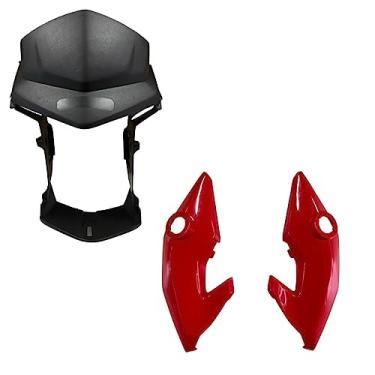 Imagem de Frente Mascara do Farol + Bananinha Titan 150 2014 a 2015 Fan Start 125 150 160 2014 a 2021