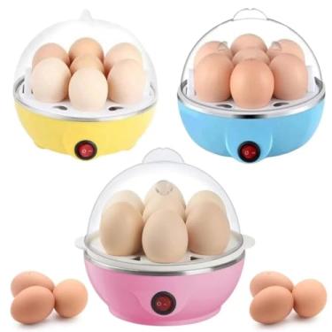 Imagem de Maquina de cozer ovos a vapor com multi funçoes, Rapido e Fácil - Egg Cooker (Sortido)
