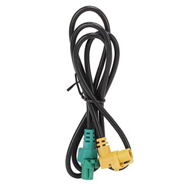 Imagem de Adaptador de Cabo de Interruptor USB AUX Preto à Prova de Desgaste para Carro para MK5 MK6 RCD510 RNS315 RCD300 +