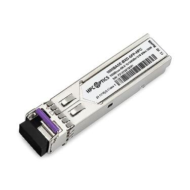 Imagem de HPC Optics Compatível com transceptor SFP bidirecional (BIDI) Fortinet FN-TRAN-SFP-1BD10 1000BASE-BX-D 10 km