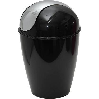 Imagem de Lixeira Basculante Plástico 14l Preto