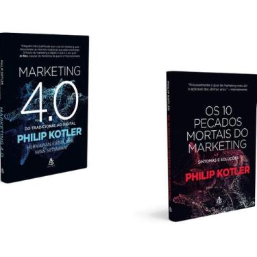 Imagem de Kit 2 Livros Philip Kotler Marketing 4.0 + Os 1O Pecados Mortais Do Ma