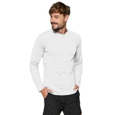 Imagem de Camiseta Masculina UV Manga Longa Proteção Solar UV50+ Slim Fitness - EGG - Verde Limão-Masculino