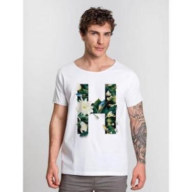 Imagem de Camiseta H Floral-G-Masculino