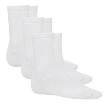 Imagem de 3 Pares De Meias Selene Esportiva Cano Longo Indicado Para Diabéticos 