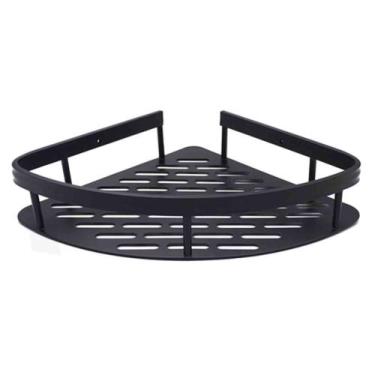 Imagem de Suporte Shampoo Sabonete de Canto Organizador Banheiro Box Prateleira 