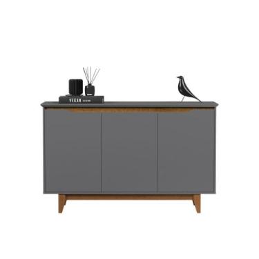 Imagem de Aparador Buffet 3 Portas Moderno Mdf/mdp Multiuso Retro Top - B&A BENT