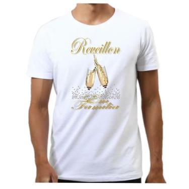 Imagem de Camiseta camisa réveillon em família festa feliz ano novo - Dogs, Bran