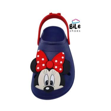 Imagem de Babuche infantil menina sandália - Bile Shoes, Azul, 31/32