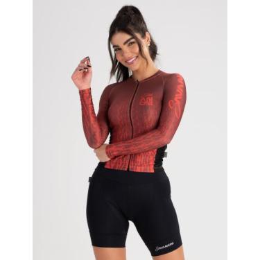 Imagem de Camisa Ciclismo Feminina Manga Longa Infinity Rubi Savancini (3309), G