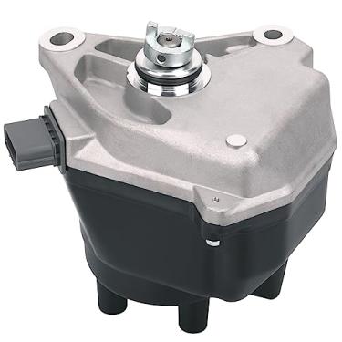 Imagem de AiYiGu Distribuidor de ignição com tampa e rotor compatível com Acura CL/Honda Accord LX EX SE L4 2.3L 1998 1999 2000 2001 2002 Substituição 30100-PAA-A01 30100-PAA-02