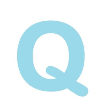 Imagem de Letras em EVA Alfabeto Azul Claro - 14cm - Extra Festas, Q