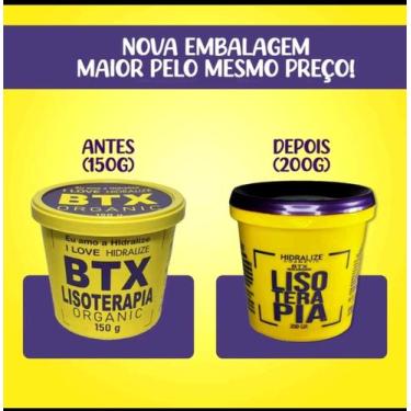Imagem de Mini Lisoterapia Hidralize BTX Organic Gloss 200g